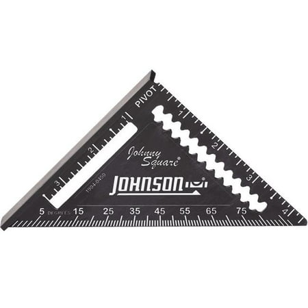 UPC: 0049448904044 | Johnson Level & Tool 1904-0450 4.5 in. Johnny Square Professional Easy Read Finish