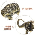 thumbnail image 3 of 4Pcs Desktop Dinosaur Figurine Golden Ankylosaurus Shape for Business Owners Restaurant Decor, 3 of 9