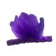 thumbnail image 5 of Diadema de plumas decorativa elegante tocado de plumas para fiesta carnaval cosplay Púrpura, 5 of 9