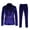Blue, variant on Mens Autumn And Winter Fashion Casual Suits Honey Velvet Slim Double Solid Color Evening Dress Groomsmen Suit Suit for Men