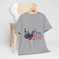 thumbnail image 6 of Butterfly Happy 4th Of July Shirt for Women Patriotic T-shirt ID-0524-HFC5, 6 of 10