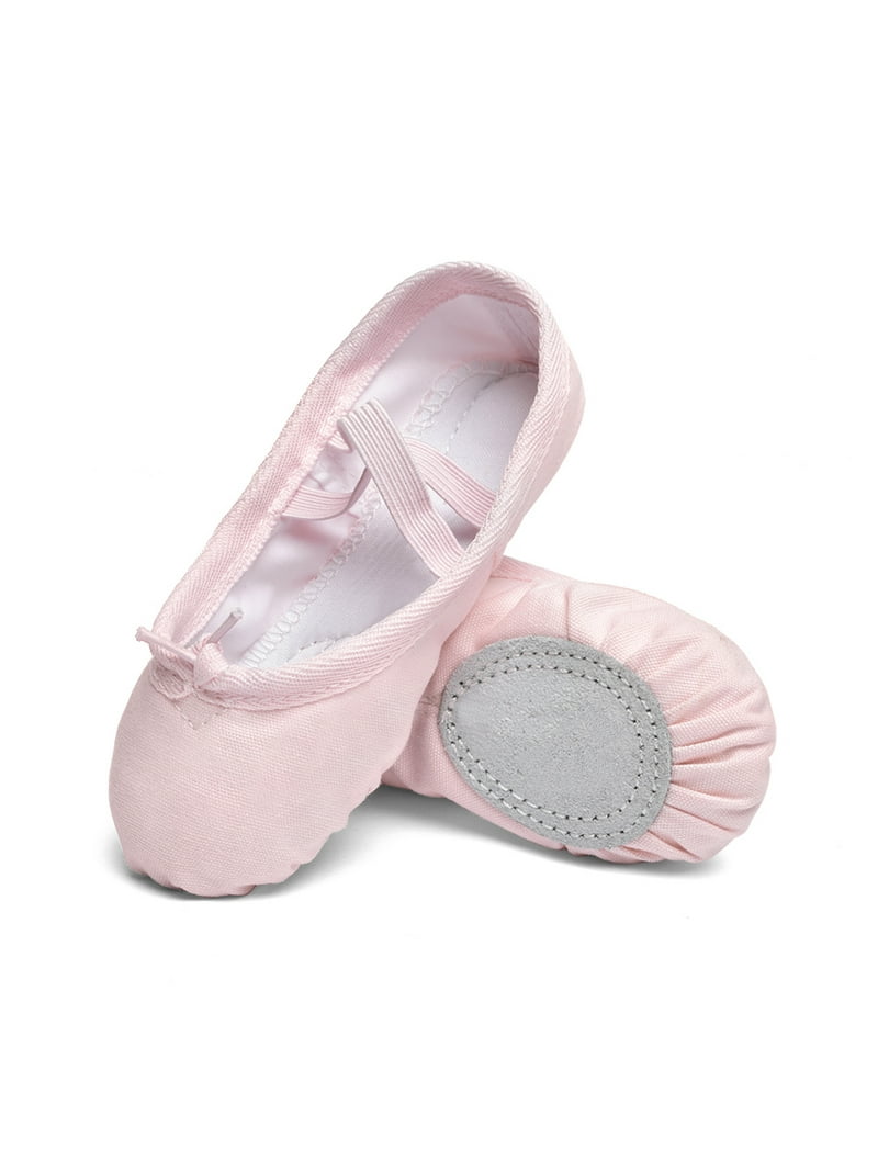 Stelle Canvas Ballet Shoes Dance Slippers for Toddler Girls Boys,Adjustable Bowknot Ballet Slippers Split Sole Yoga Shoes Soft Ballet Dance Class Practice Shoes,Pink - Walmart.com