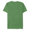 thumbnail image 2 of Men's Nintendo Super Mario Yoshi St. Patrick's Born  Graphic Tee Kelly Heather Small, 2 of 3
