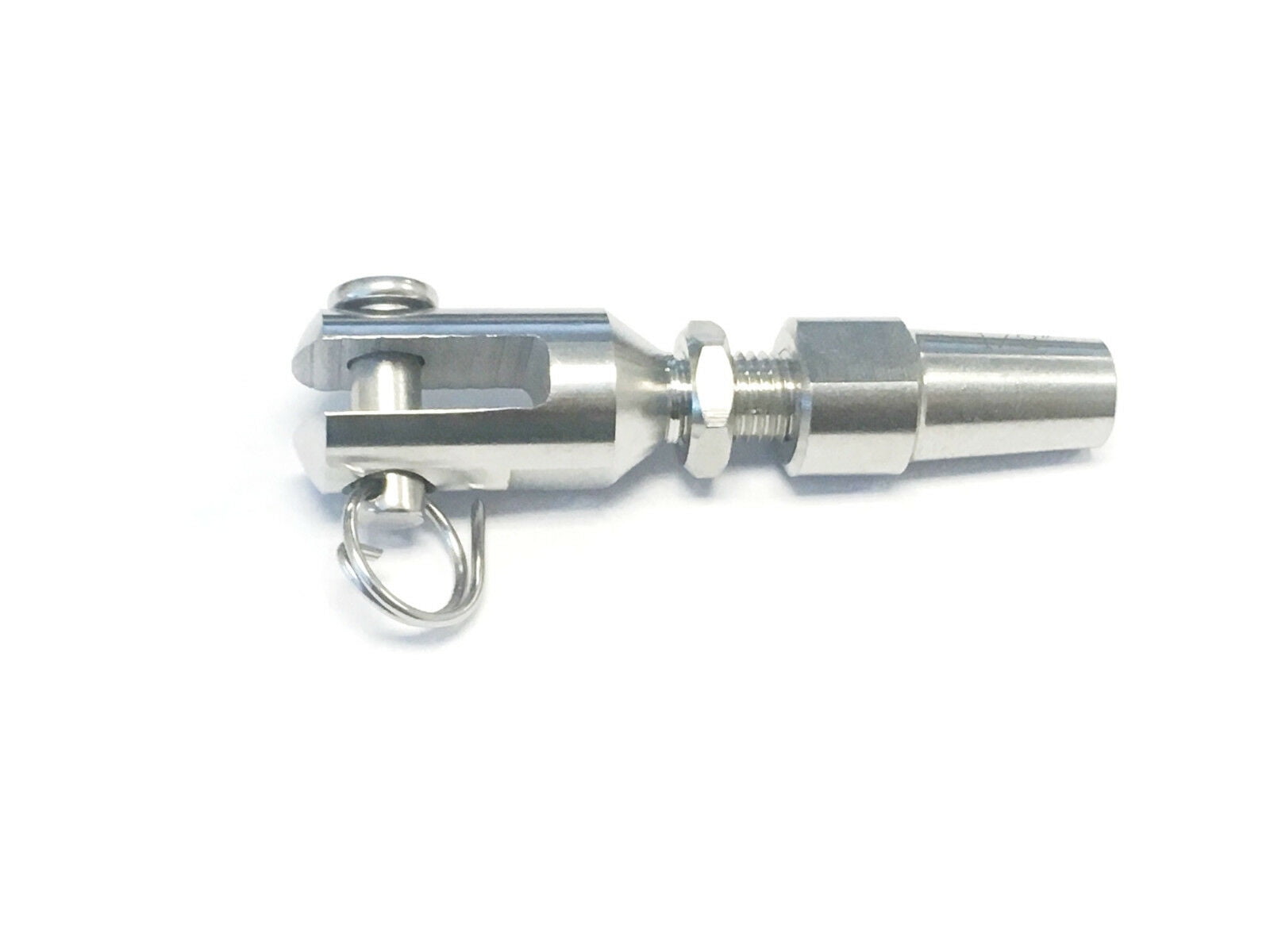 Stainless Steel 6mm Wire Rope Swage Terminal w/ Jaw Metric 