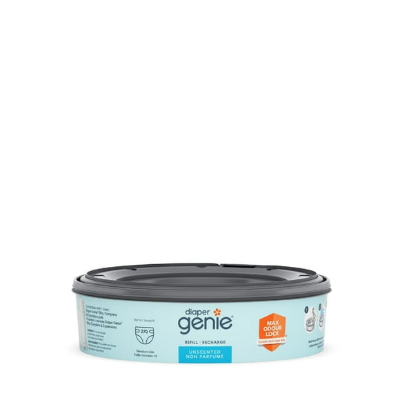 Diaper Genie Round Refills, Unscented, Odour Control