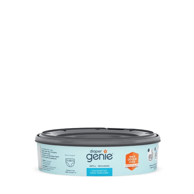 Diaper Genie Round Refills, Unscented, Odour Control