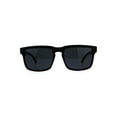 thumbnail image 2 of Kush Mens Rectangular Keyhole Sport Plastic Agent Sunglasses Black Blue, 2 of 4