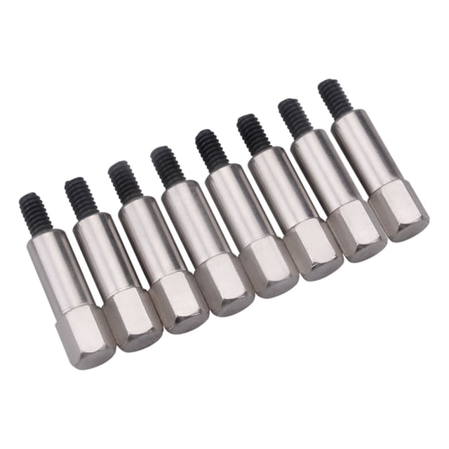 Juego De Pernos De Cubierta De Válvula Cromada, Pequeño, 8 Uds., Bloque Pequeño Apto Para 283, 305, 327, 350, 383, 396, 427, 454, 502, SBC, BBC, Kit De Pernos