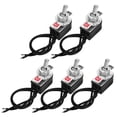 thumbnail image 5 of KAKOWELY miniature toggle switch 5PCS Mini Toggle Switch Two Position ON Off Automotive Car Truck Boat Marine Switch Automotive Accessories for Car Truck RV SUV, 5 of 5