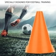 thumbnail image 3 of 6 conos de entrenamiento de fútbol de 18 cm, barreras de plástico para fútbol, soporte para marcadores (naranja), 3 of 12