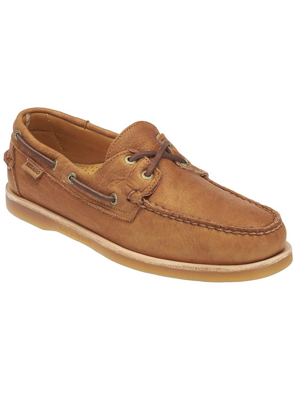 Golden Tan Leather Boat Shoes - Walmart 