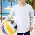 thumbnail image 2 of REDARER Boys Crew Neck Raglan Long Sleeve Mesh Tee Lightweight Breathable Soft Casual Daily Play Athletic Top,11-12 Years, 2 of 4