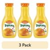 (3 pack) Tropicana Original No Pulp 100% Orange Juice, 52 fl oz, Fruit Juice