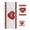 Off-White, variant on Valentine's Day Bath Towels for Bathroom Set,Luxury Microfiber Towels Gifts for Women,Beach Kitchen Hand Hair Face Towel and Dish Washcloth,Red Love Heart Roses Romantic Wooden Towels+Set