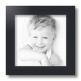 thumbnail image 2 of ArtToFrames 9x9" Black Picture Frame, Black Wood Poster Frame, with Regular Glass and Foam Backing 3/16 inch (FBPL-4103), 2 of 8