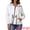 White, variant on DARING DIVA Zipper Lightweight Hiking Hooded Windbreaker Raincoat 2XL White