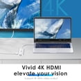 thumbnail image 3 of LENTION USB C Hub,USB C 7-in-1 Multiport Adapter with 4K HDMI,3 USB 3.0,100W PD,SD/TF Card Reader,Laptop Docking Station for 2023-2016 MacBook Pro,New Mac Air,Chromebook,More,C36b, 3 of 16