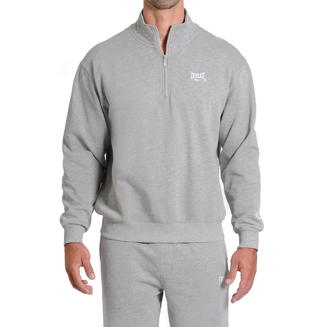 Half-Zip Loungewear Sweatshirt – Soft, Comfortable, Relaxed Fit for Everyday Wear