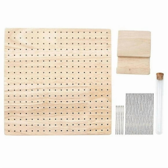 Yougang Boutique Wooden Crochet Board Blocking Board Knitting Mat With Pins For Crochet