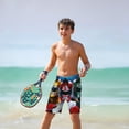 thumbnail image 7 of Power Rangers Boy's Swim Trunks Quick Dry Board Shorts Kids Beach Swim Shorts Bathing Suits Swimsuit, 7 of 7
