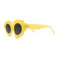 thumbnail image 4 of Womens Tropical Monstera Foliage Leaf Mod Cat Eye Sunglasses Yellow Black, 4 of 4