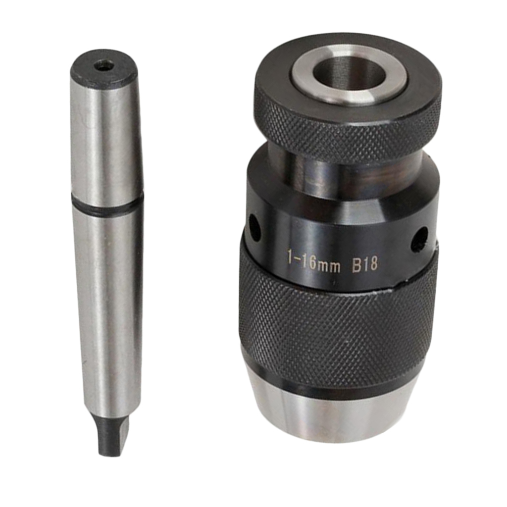 1-16mm MK2 Cone Drill Chuck Steel Lathe 