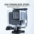 thumbnail image 4 of For Hero 11 Black Mini Waterproof Diving Housing Protector Underwater Waterproof Protective For Go N2s0 Diving, 4 of 8