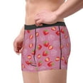 thumbnail image 2 of Uemuo Cute Strawberry Pattern Men's Boxer Briefs,Trunk Anti-Chafing,Comfortable, Durable, and Stylish Underwear-, 2 of 9