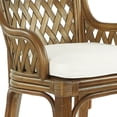 thumbnail image 5 of OSP Home Furnishings Plantation Bar Stool with Brown Stained Wood Rattan Frame, 5 of 5