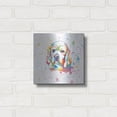 thumbnail image 3 of Luxe Metal Art 'Colorful Watercolor Cocker Spaniel' by Furbaby Affiliates, Metal Wall Art, 12"x12", 3 of 9