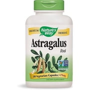Nature's Way Astragalus Root VegCaps, 180 Count