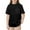 Black, variant on HUANBAI Kids Mesh T Shirts Short Sleeve Plain Top Tees Boy & Girl Baby Unisex Toddler Children Crew Neck T Shirt With Pocket Basic Tshirt Tops 2-3 Years
