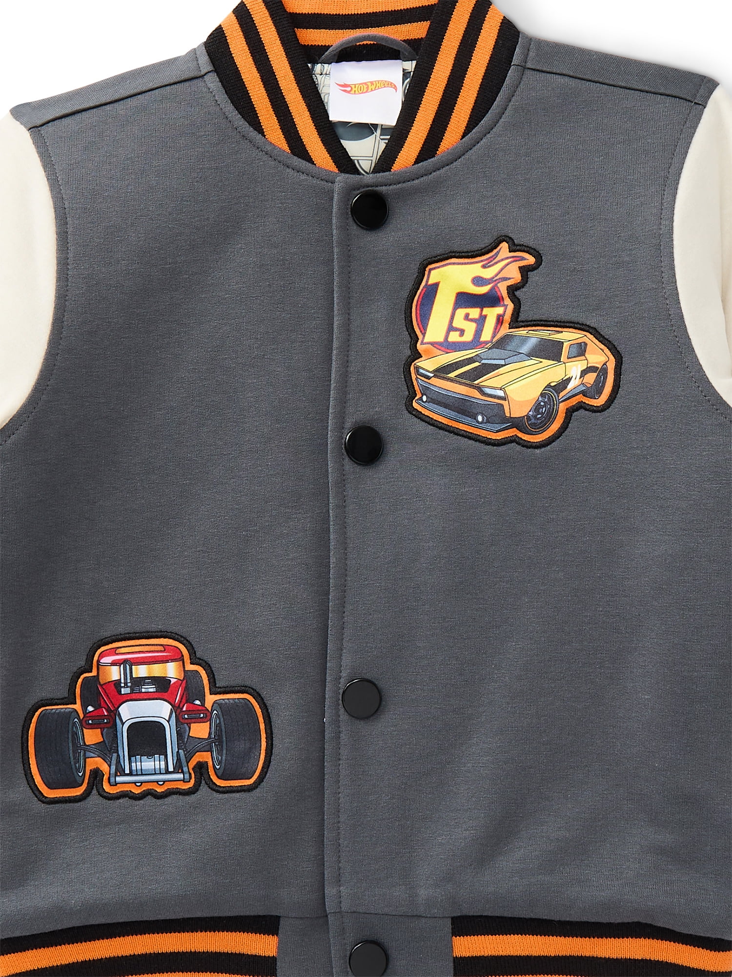 Character Toddler Varsity Jacket with Lining, Sizes 12M- 5T