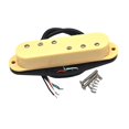 thumbnail image 4 of MERIGLARE Mini Ramasse-Guitare Électrique Humbucker 3+3 Pcs de Guitare à Tige Réglable Jaune, 4 of 9