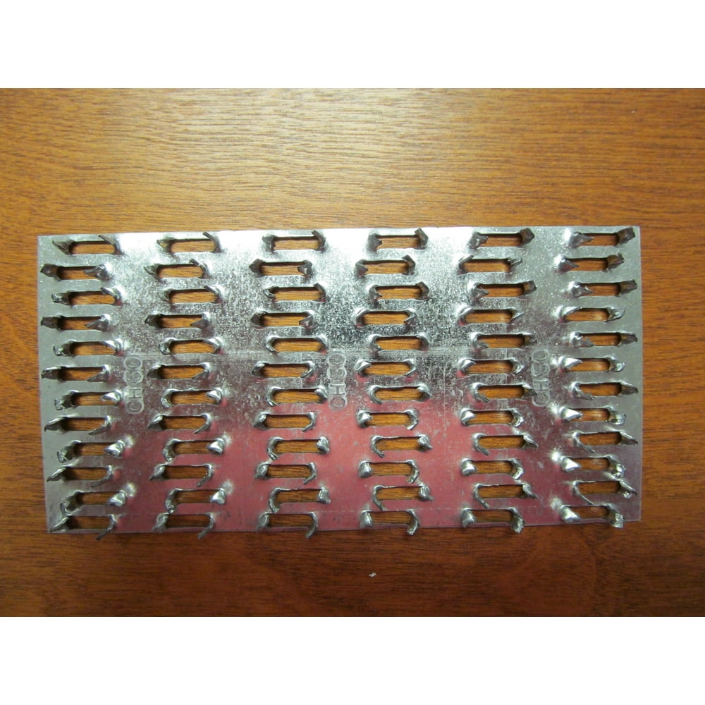 Truss Plate Nail Teeth Mending Plates 2" X 4" (100)