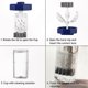 thumbnail image 2 of Portable Case for 4 Lens Cleaning Solutions with Built-In Eye Washer Device, 2 of 5