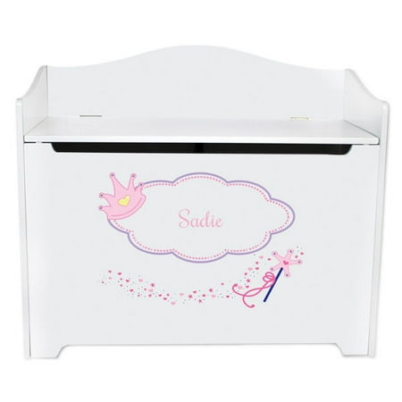 Personalized Fairy Princess Toy Box Bench Custom Walmart Com