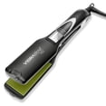thumbnail image 1 of Vibrastrait Pro Plancha plana iónica de turmalina de cerámica vibratoria de 1,75 pulgadas - Plancha de pelo de cerámica rápida sin encrespamiento con fácil deslizamiento suave para ondas rizos cabello, 1 of 1