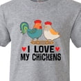 thumbnail image 4 of Inktastic Chicken Farmer I Love My Chickens Youth T-Shirt, 4 of 5