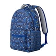thumbnail image 2 of Celestial Galaxy Students Backpack Outer Space Nebula Cosmic Design, Durable and Adjustable Strap School Bag for Students, 2 of 6