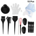thumbnail image 4 of FONDOTIN 15Pcs Hair Dyeing Tool Set Assorted Color Practical Kit for Hair Highlights and Coloring, 4 of 8
