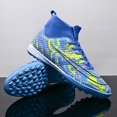 thumbnail image 3 of Zapatos de fútbol al aire libre para hombre, zapatillas de fútbol, tacos de entrenamiento de hierba, partido, ultraligero, antideslizante, Unisex, TF/FG Futsal Turf, 3 of 5