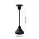 thumbnail image 3 of Centro de mesa de vela de hierro | Candelabros geométricos modernos de hierro - Oro, negro, gris | Candelabro decorativo de mesa de 6,88" para comedor | Apoyo estable | Fácil de limpiar | Exposición, 3 of 8