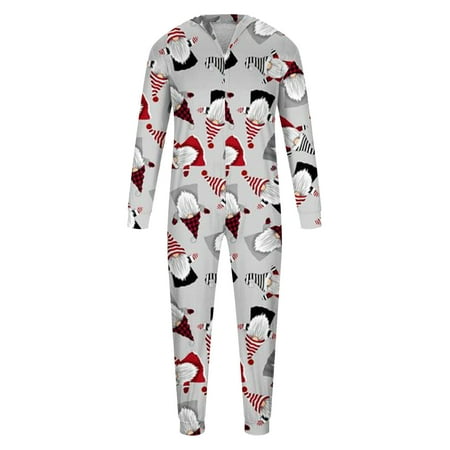 

Jacenvly Christmas Pajamas for Family Clearance Long Sleeve Christmas Print Comfort Warmth Loungewear Dog Pajamas Round Neck Casual Cute Home Wear Festive Sleepwear Sets Jumpsuit