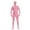 Pink, variant on TEVEQ Men's and Women's Bodysuit Costume Stretchy Spandex Unitard Halloween Cosplay Full Body Suit Skin Suit Halloween Costume Man Tights Stage Black Man Performance Costume Light Blue 160Cm