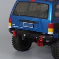 thumbnail image 2 of RC Crawler Coche Metal Trailer Hook Dividir Dividir Ganchos Remolque Escalada Vehículo Actualización Parte Accesorio Reemplazo para Axial SCX10 90046 Negro Methold FN001139-03, 2 of 7