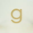 thumbnail image 2 of Package of 1, 12 Inch X 3/4" Thickness MDF Letter g in The Century Gothic Font, Thick, Lower Case for Art & Craft Project, Made in USA, 2 of 4