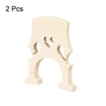 thumbnail image 3 of Puente de violonchelo de madera de arce Uxcell para piezas de repuesto de violonchelo de 3/4, paquete de 2, 3 of 6