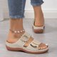 thumbnail image 5 of WILLBEST Sandalias De Plataforma Para Mujer, Sandalias Planas Casuales Para Mujer, Sandalias Florales, Sandalias Para Mujer, Zapatillas Para Mujer, 5 of 7