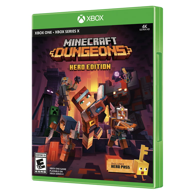 Minecraft Dungeons Hero Edition, Microsoft, Xbox - Walmart.com